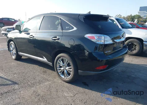 2010 Lexus Rx 450H z USA, uszkodzony, nr VIN JTJZB1BA4A2001829